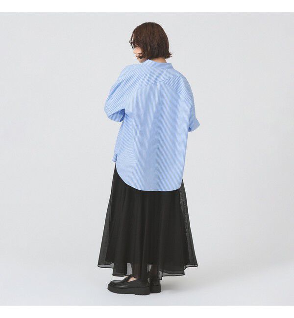 Ray BEAMS 「シアー エアリー フレア スカート」|スカート|