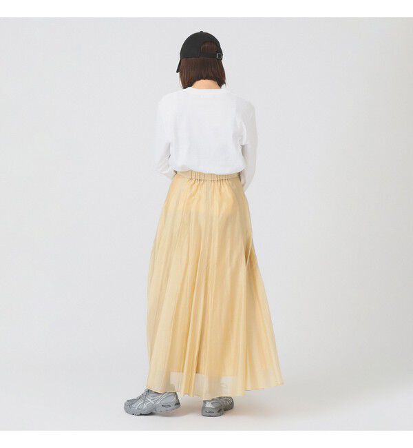 Ray BEAMS 「シアー エアリー フレア スカート」|スカート|