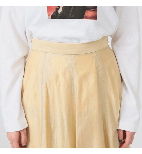 Ray BEAMS 「シアー エアリー フレア スカート」|スカート|