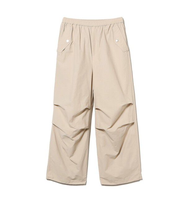 Ray BEAMS 「ニータック パラシュート パンツ」|チノ|