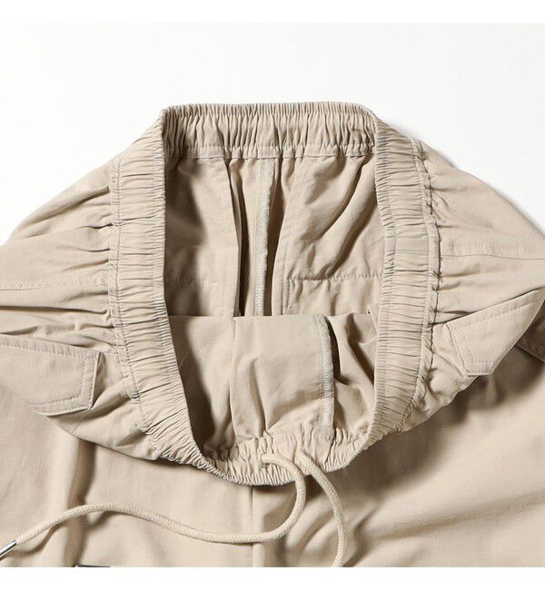 Ray BEAMS 「ニータック パラシュート パンツ」|チノ|