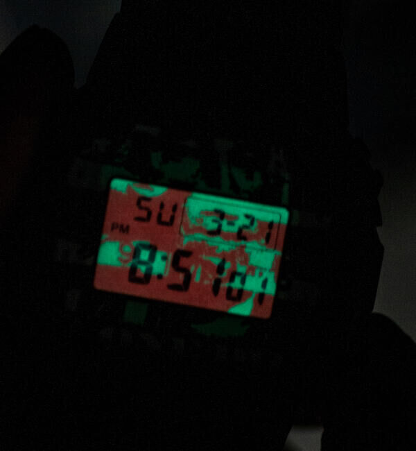 BEAMS「G-SHOCK / KOUSUKE KAWAMURA &times; BEAMS T 別注 DW 5600-E ''1 dollar bill shredded&rsquo;&rsquo;」|腕時計|