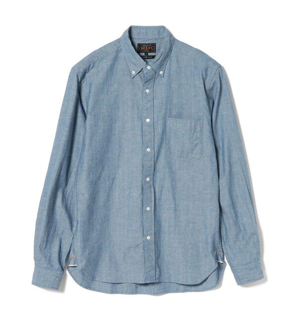BEAMS PLUS「BEAMS PLUS / シャンブレー ボタンダウン シャツ」|シャツ・ブラウス|
