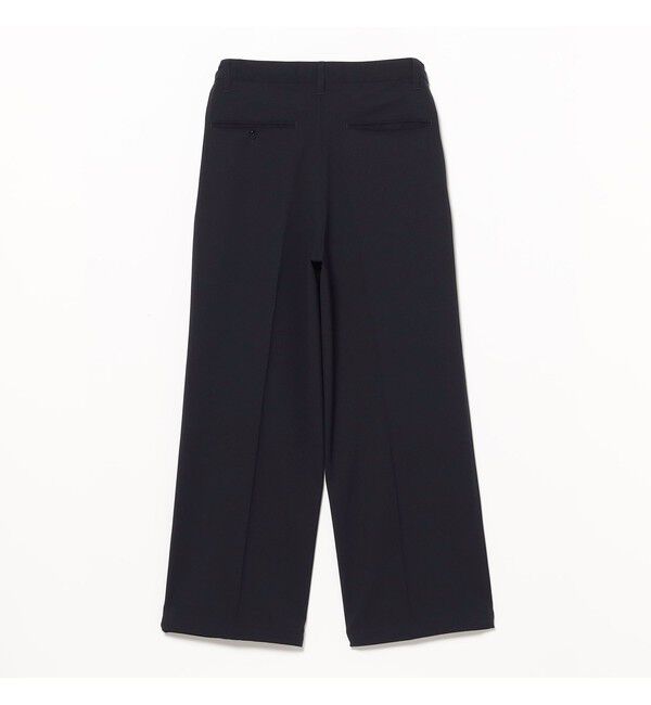 BEAMS「2プリーツ ワイド スラックス」|チノ|