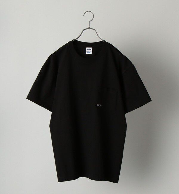 SHIPS「【WEB限定】SHIPS: マイクロ SHIPSロゴ ポケット Tシャツ」|Tシャツ・カットソー|