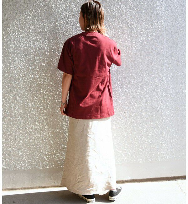 SHIPS「【WEB限定】SHIPS: マイクロ SHIPSロゴ ポケット Tシャツ」|Tシャツ・カットソー|