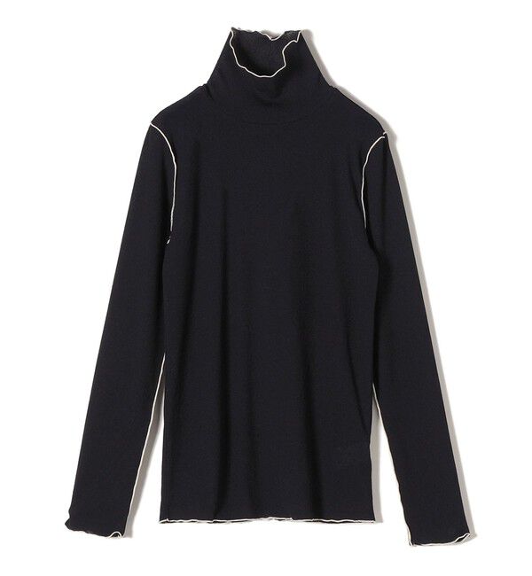 SHIPS for women「〈手洗い可能〉ドライタッチ リブ タートル」|Tシャツ・カットソー|