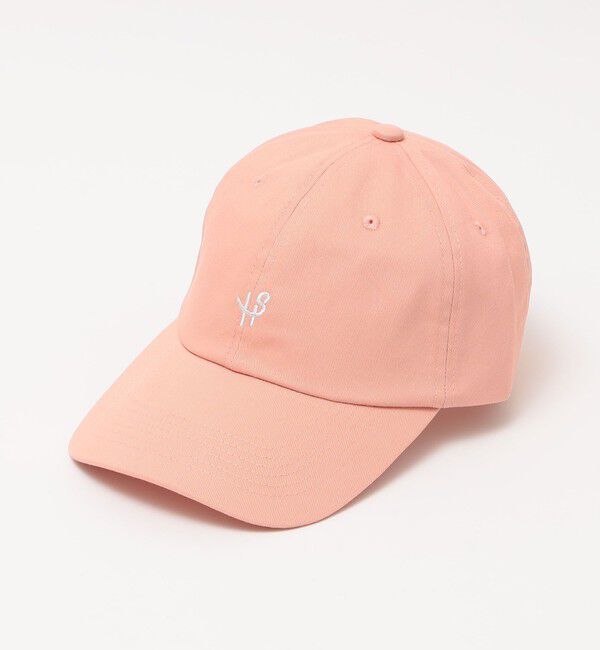 SHIPS「【WEB限定】SHIPS: ワンポイント ロゴ エンブロイダリー オーバーフィット キャップ」|キャップ・キャスケット|ピンク