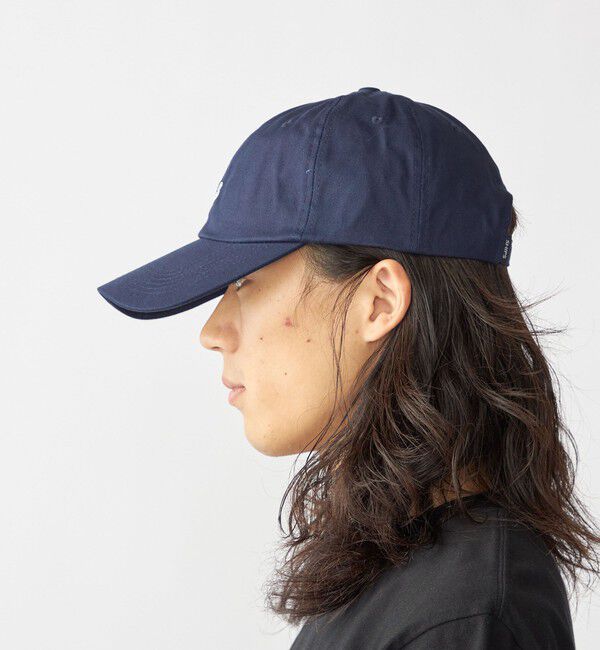 SHIPS「【WEB限定】SHIPS: ワンポイント ロゴ エンブロイダリー オーバーフィット キャップ」|キャップ・キャスケット|ネイビー