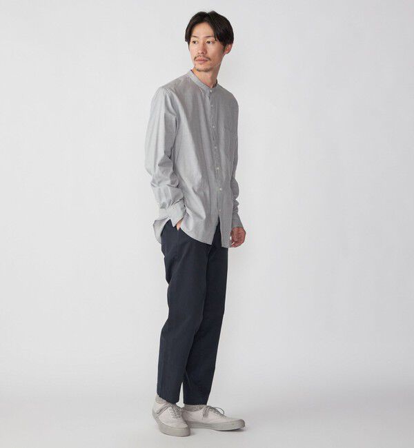 SHIPS「SHIPS: コンパクト ピーチ ストレッチ イージー パンツ」|チノ|