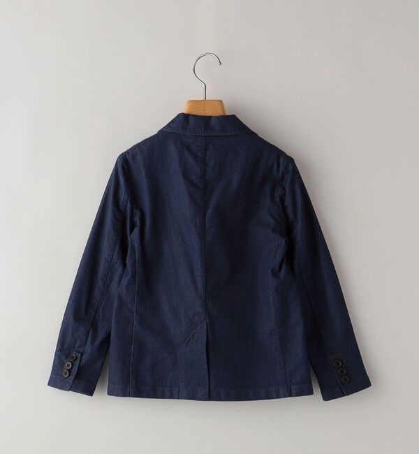 SHIPS KIDS「ARCH＆LINE:125cm / インディゴ ベーシック ジャケット」|テーラードジャケット|