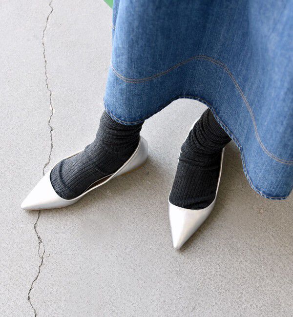 SHIPS any「SHIPS any: ポインテッド フラット パンプス」|パンプス|