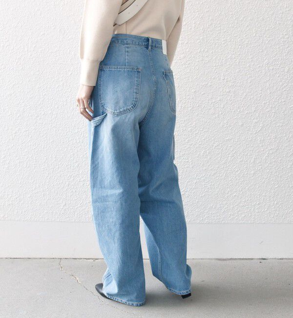 SHIPS any「SHIPS any:〈洗濯機可能〉コクーンペインター デニムパンツ［SHIPS any DENIM］」|デニム|
