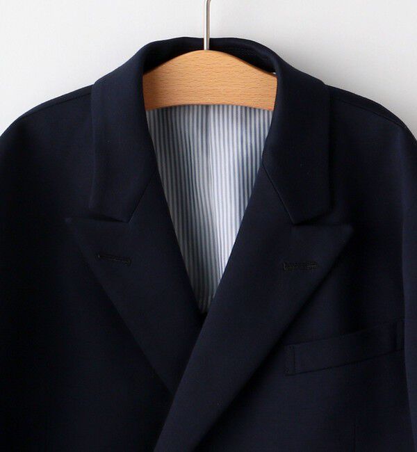 SHIPS KIDS「SHIPS KIDS:110～130cm / ポンチ ダブル ジャケット」|テーラードジャケット|