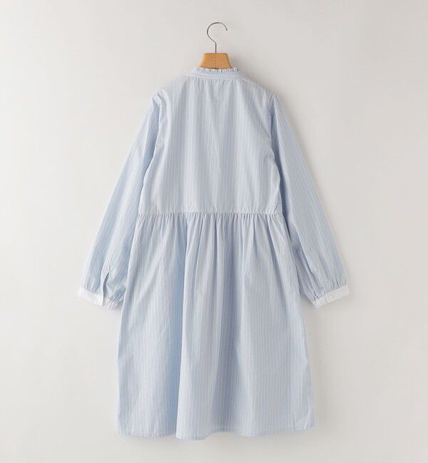 SHIPS KIDS「SHIPS KIDS:140～150cm / フリル シャツ ワンピース」|ワンピース|
