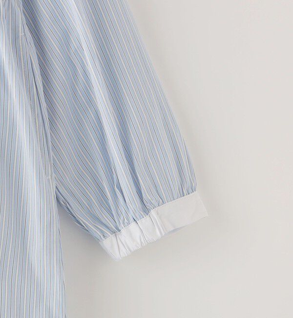 SHIPS KIDS「SHIPS KIDS:140～150cm / フリル シャツ ワンピース」|ワンピース|