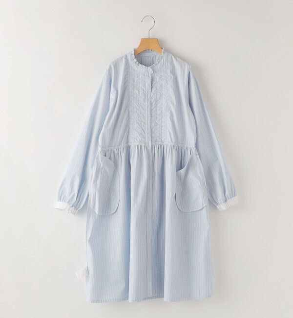 SHIPS KIDS「SHIPS KIDS:140～150cm / フリル シャツ ワンピース」|ワンピース|