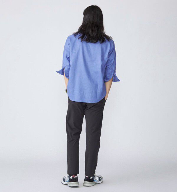 SHIPS「SHIPS: SOLOTEX(R) サフィラン リネン 7分袖 シャツ」|シャツ・ブラウス|