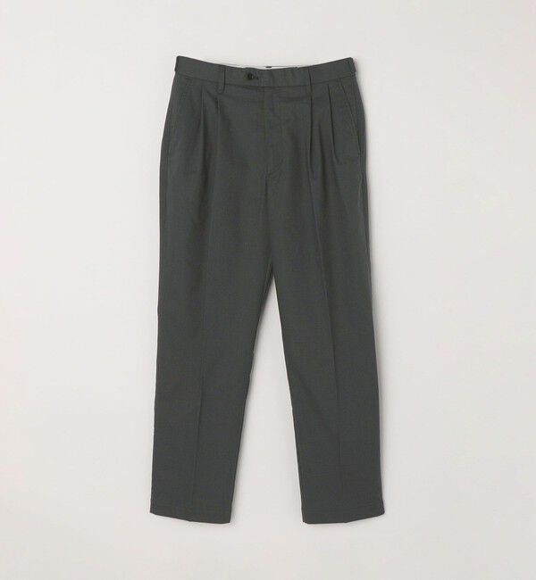 SHIPS any「SHIPS any: 〈接触冷感等〉ハイブリッドリネン 2タック パンツ (セットアップ対応)」|チノ|