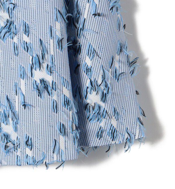 SHIPS Colors 「SHIPS Colors:フリンジ ジャカード フレア スカート」|フレア|