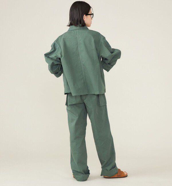 SHIPS for women「SHIPS NINE CASE:〈洗濯機可能〉ミリタリー パンツ ◇」|カーゴ|