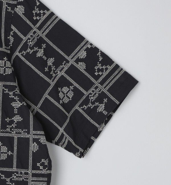 SHIPS「SHIPS: エンブロイダリー オープンカラー シャツ」|シャツ・ブラウス|