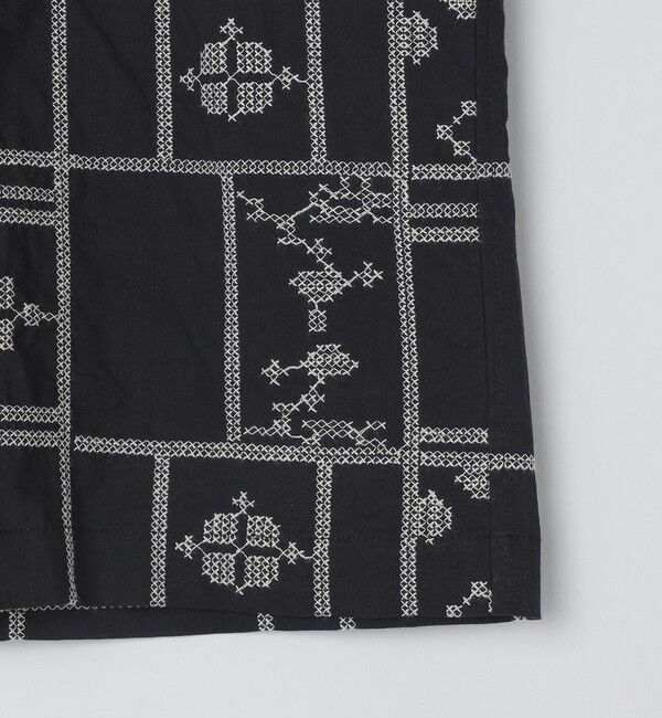 SHIPS「SHIPS: エンブロイダリー オープンカラー シャツ」|シャツ・ブラウス|