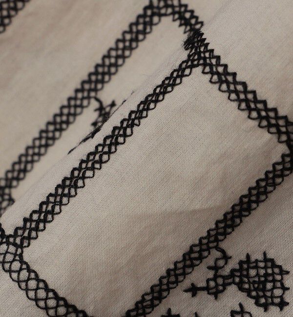 SHIPS「SHIPS: エンブロイダリー オープンカラー シャツ」|シャツ・ブラウス|