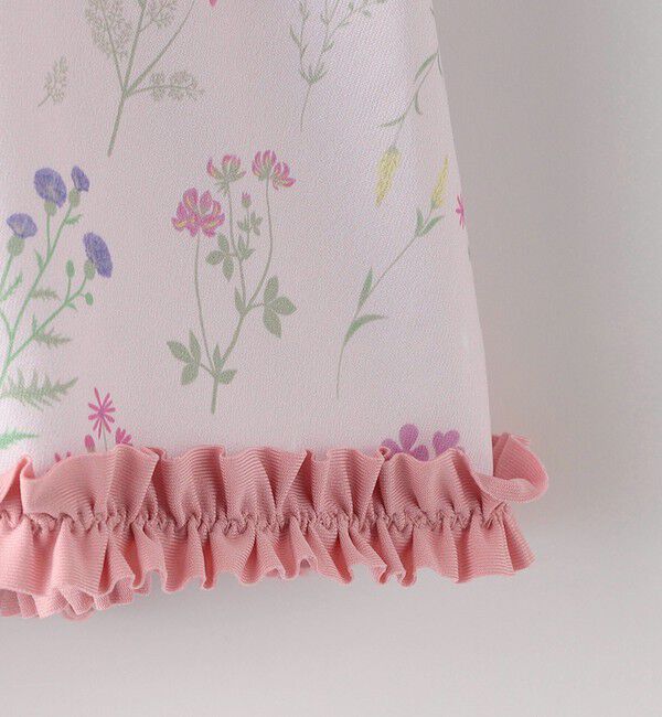 SHIPS KIDS「SHIPS KIDS:90～130cm / フラワー フリル スイム ワンピース」|その他|