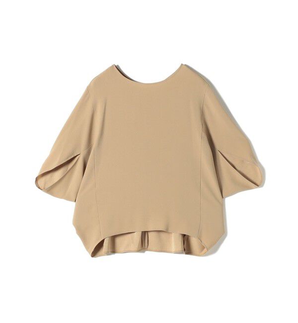 SHIPS for women「〈接触冷感 / 手洗い可能〉アセテート混 バック サテン ドルマン ブラウス」|シャツ・ブラウス|