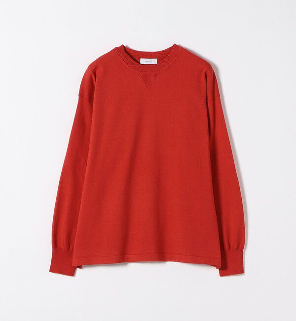 SHIPS any「SHIPS any:〈手洗い可能〉スウェットライク ニット プルオーバー」|ニット・セーター|