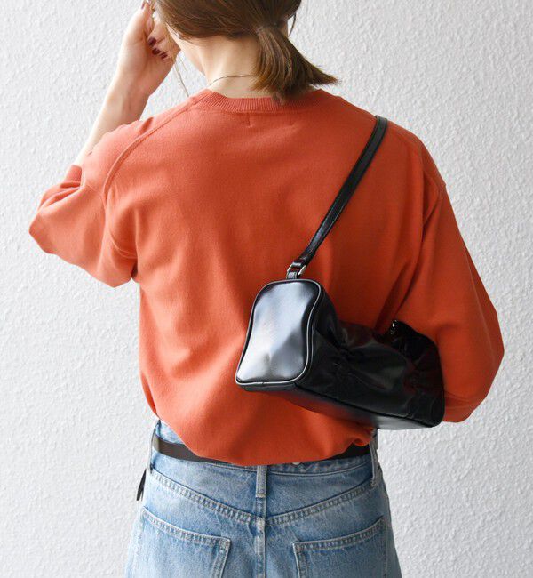 SHIPS any「SHIPS any:〈手洗い可能〉スウェットライク ニット プルオーバー」|ニット・セーター|