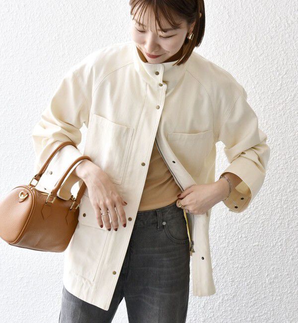 SHIPS any「SHIPS any:〈洗濯機可能〉スタンド ワーク ポケット ジャケット」|その他|