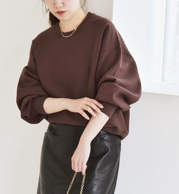 quaranciel「quaranciel:〈洗濯機可能〉ポンチ ベーシック コンパクト スウェット」|スウェット・ジャージ|