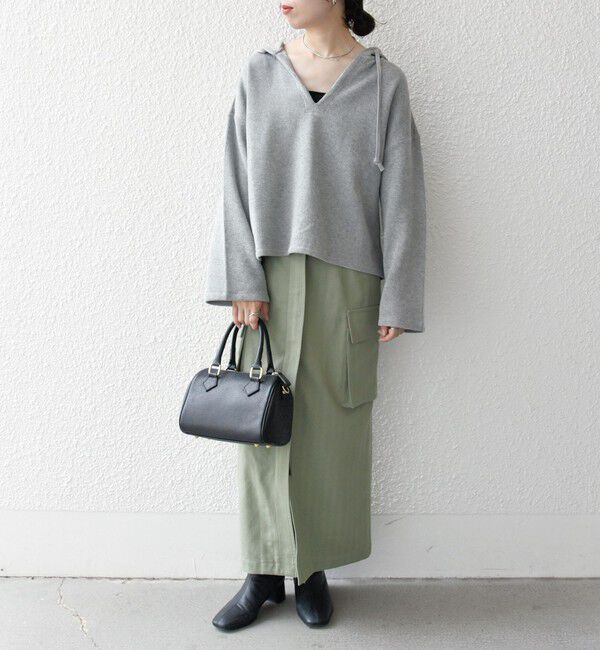 SHIPS any「SHIPS any:〈手洗い可能〉サカリバ フード ショート プルオーバー」|その他|