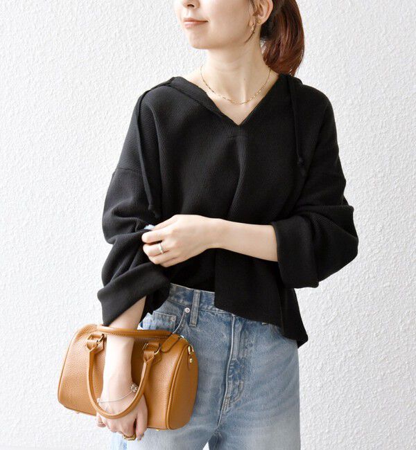 SHIPS any「SHIPS any:〈手洗い可能〉サカリバ フード ショート プルオーバー」|その他|