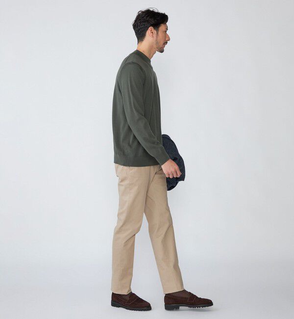 SHIPS「SHIPS:〈手洗い可能〉HANDFRAME 16ゲージ モックネック ニット」|ニット・セーター|