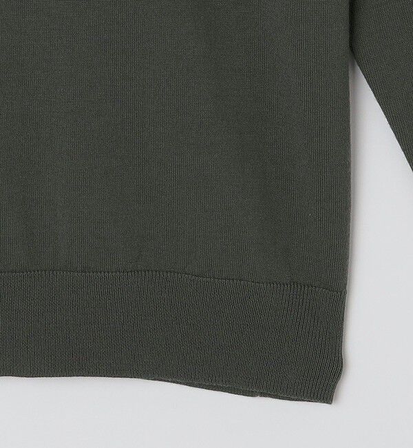 SHIPS「SHIPS:〈手洗い可能〉HANDFRAME 16ゲージ モックネック ニット」|ニット・セーター|