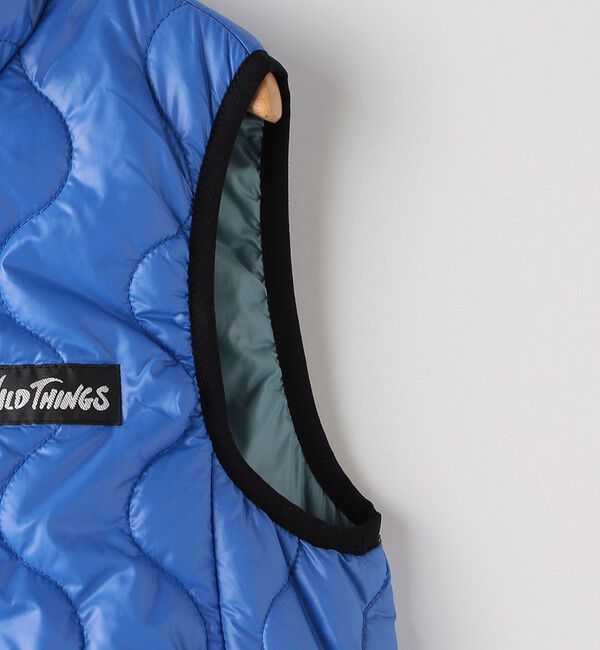 SHIPS KIDS「【SHIPS KIDS別注】WILD THINGS:130～170cm / キルティング リバーシブル ベスト」|ダウンベスト・ベスト|