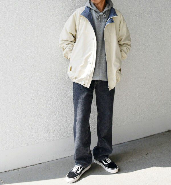 SHIPS any「【SHIPS any別注】HINSON: 2トーン スピンドル ショート モンスター ブルゾン◇」|ブルゾン・スタジャン|