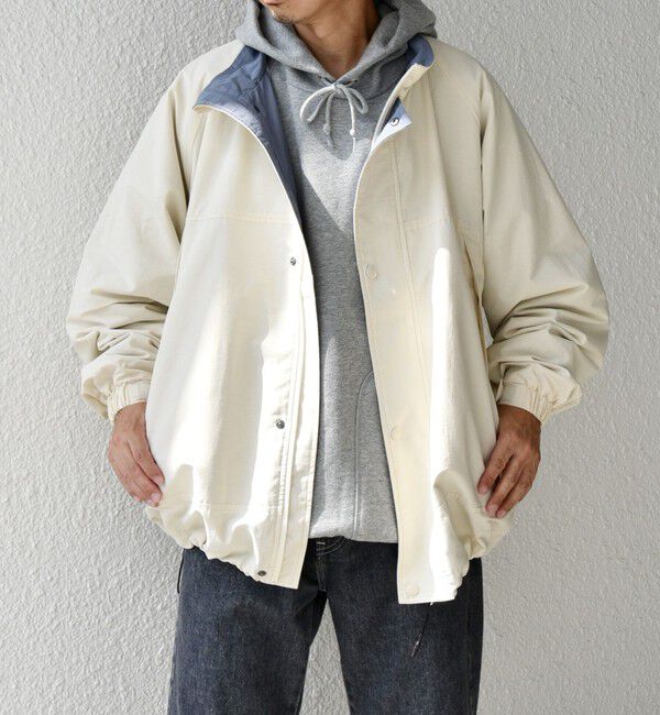 SHIPS any「【SHIPS any別注】HINSON: 2トーン スピンドル ショート モンスター ブルゾン◇」|ブルゾン・スタジャン|