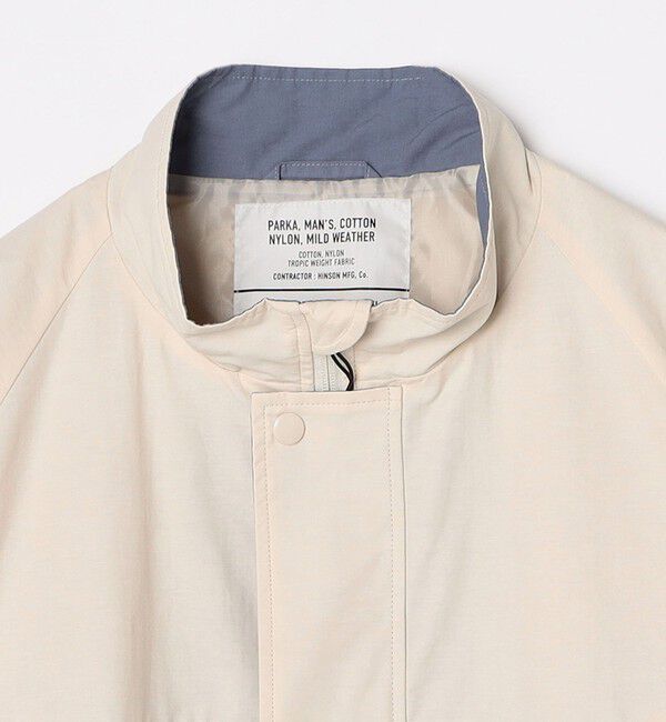 SHIPS any「【SHIPS any別注】HINSON: 2トーン スピンドル ショート モンスター ブルゾン◇」|ブルゾン・スタジャン|