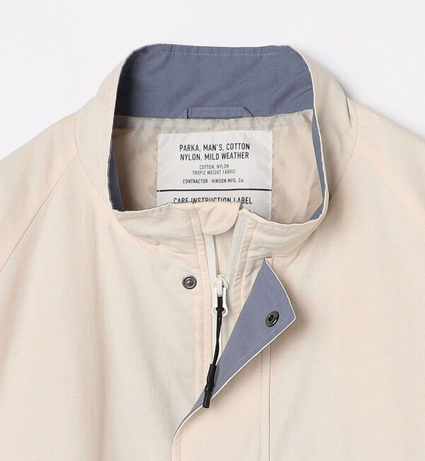 SHIPS any「【SHIPS any別注】HINSON: 2トーン スピンドル ショート モンスター ブルゾン◇」|ブルゾン・スタジャン|