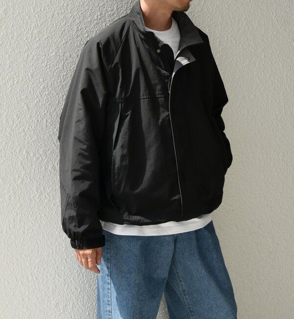 SHIPS any「【SHIPS any別注】HINSON: 2トーン スピンドル ショート モンスター ブルゾン◇」|ブルゾン・スタジャン|