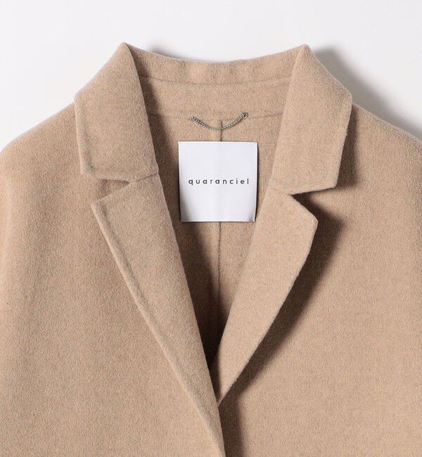 quaranciel「quaranciel: リバー チェスター ロング コート」|チェスターコート|