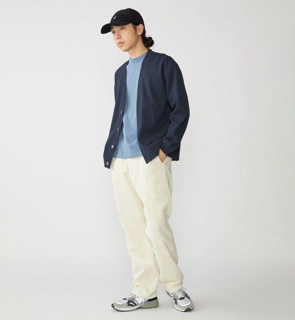 SHIPS「【WEB限定】SHIPS: ワンポイント ロゴ 刺繍 コーデュロイ オーバーフィット キャップ」|キャップ・キャスケット|