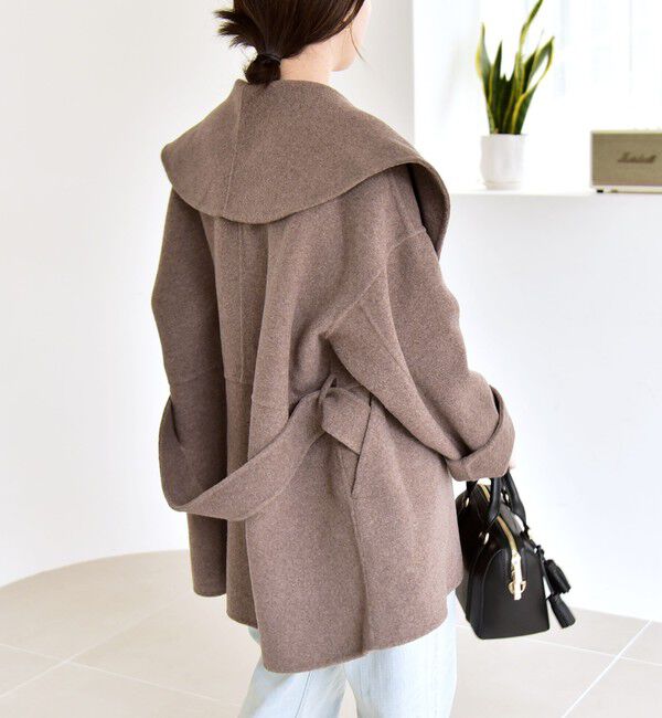 quaranciel「quaranciel: リバー ケープ ショート コート 25AW」|その他|