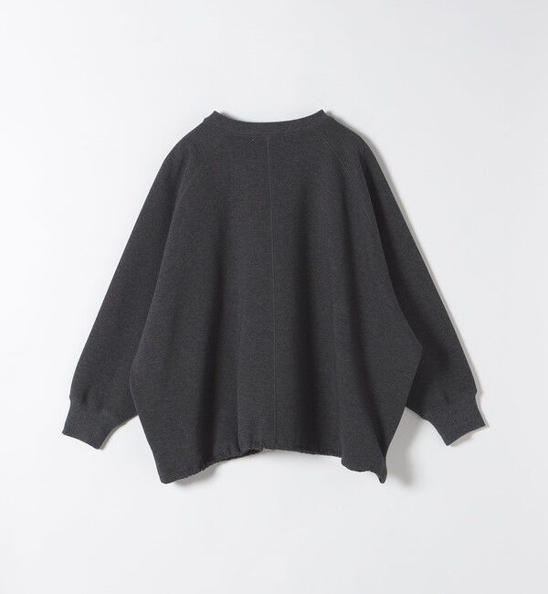 quaranciel「《一部追加予約》quaranciel:〈洗濯機可能〉ポンチ ドロスト ルーズ プルオーバー」|スウェット・ジャージ|