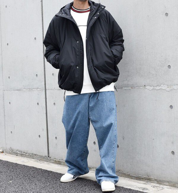 SHIPS any「【SHIPS any別注】HINSON: OCTA(R) 中綿 フード ブルゾン◇」|ダウン|