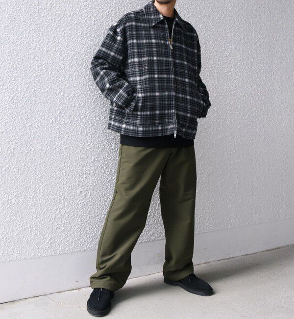 SHIPS any「SHIPS any: リバー メルトン オーバーサイズ ジップ ブルゾン◇」|ブルゾン・スタジャン|